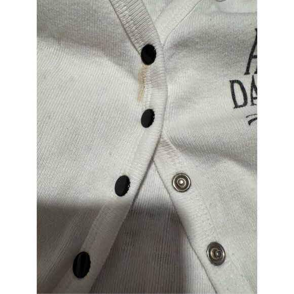 Harley Davidson white vest snap button front M - Picture 3 of 6